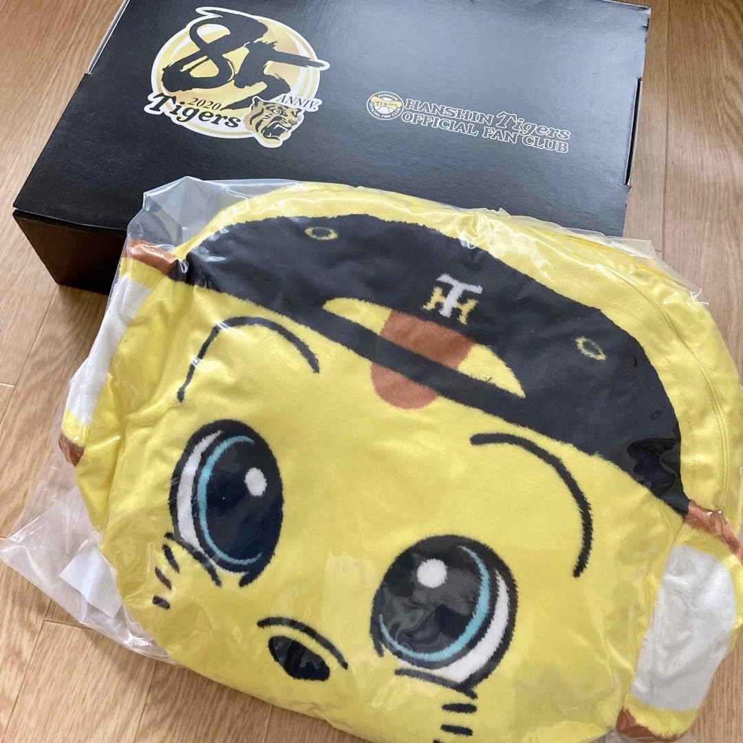 【阪神タイガース】キー太ブランケットinクッション Amazon.co.jp: クッションインブランケット キー太 阪神タイガース